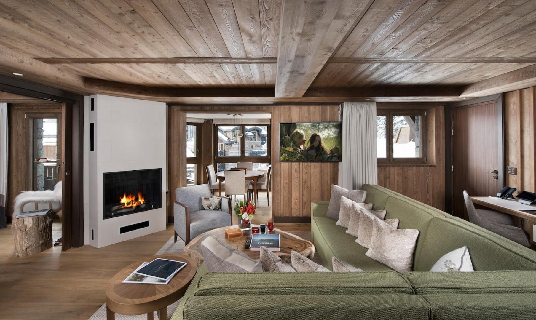 Hotel Barriere Les Neiges Courchevel Zewnętrze zdjęcie
