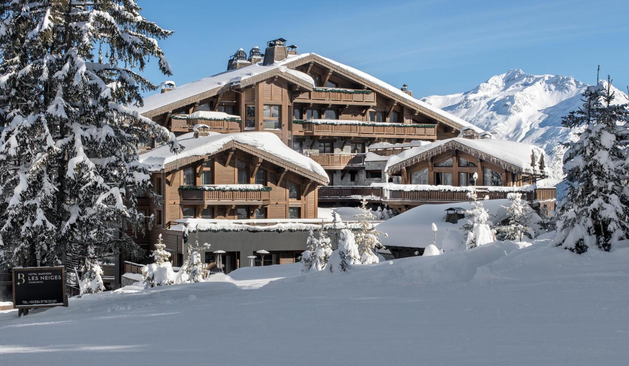 Hotel Barriere Les Neiges Courchevel Zewnętrze zdjęcie