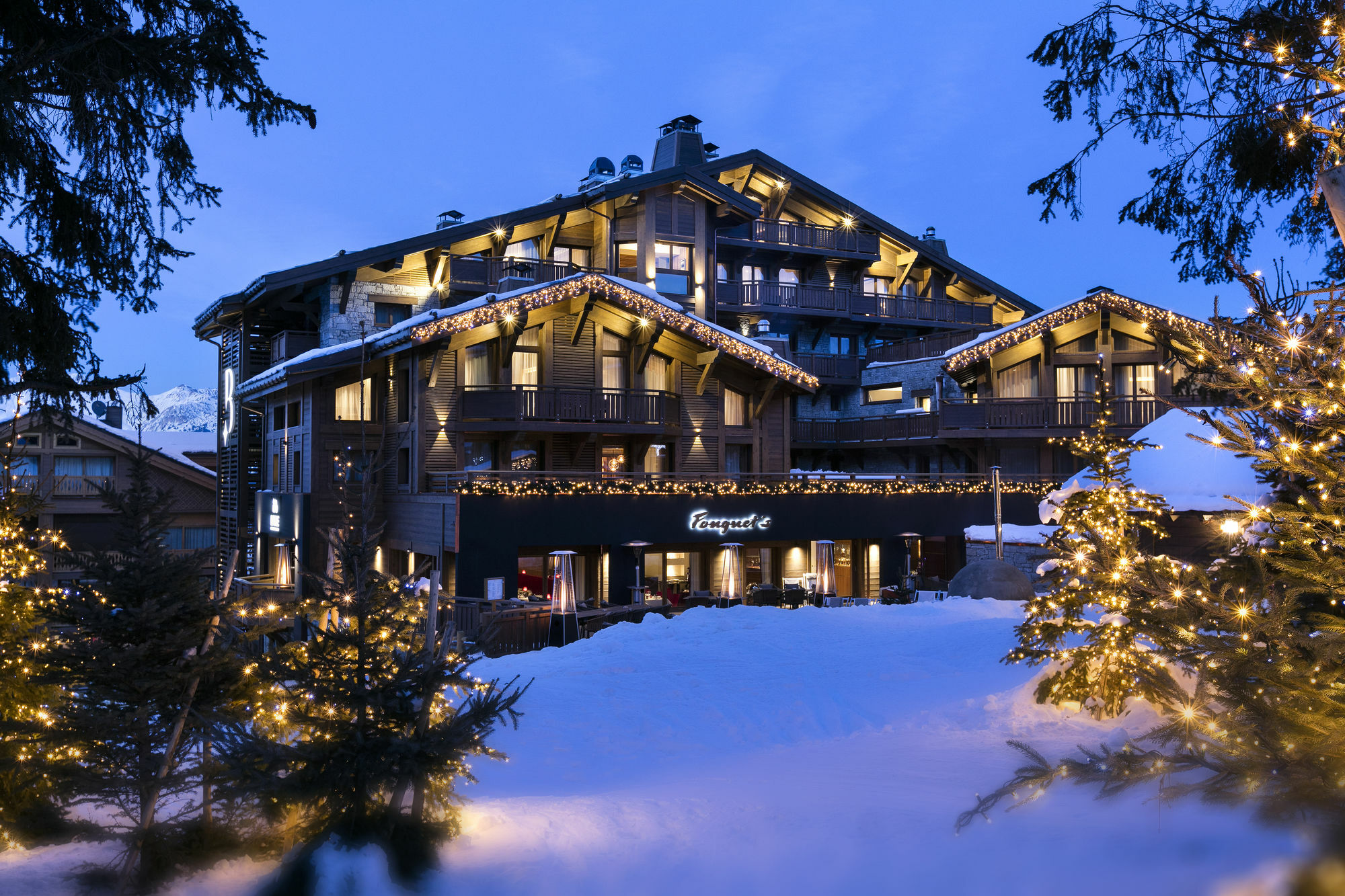 Hotel Barriere Les Neiges Courchevel Zewnętrze zdjęcie